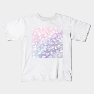 Soft triangles Kids T-Shirt